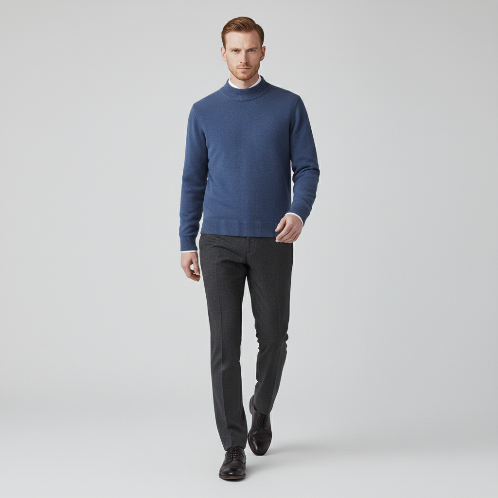 Męski Sweter w Stylu Retro