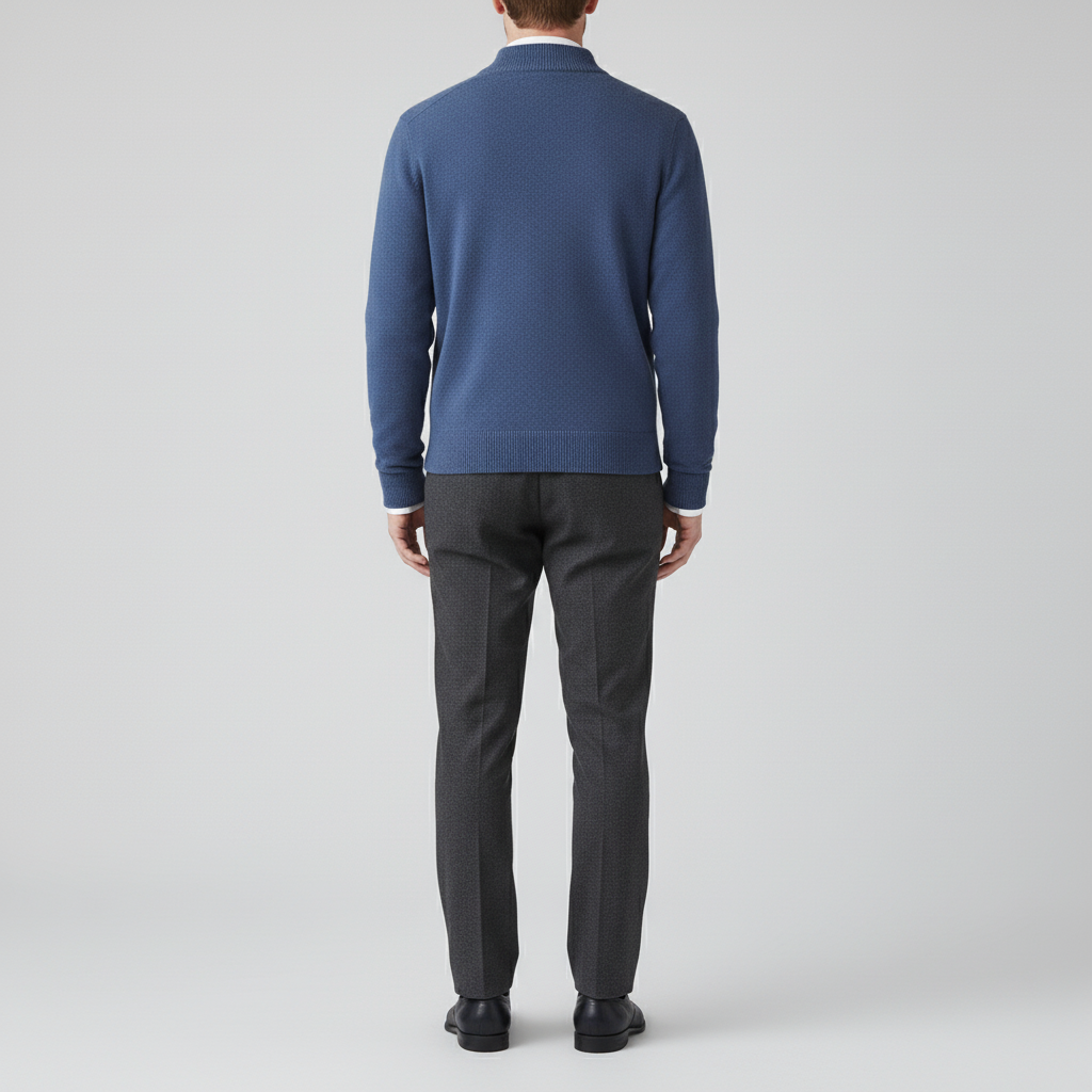 Męski Sweter w Stylu Retro