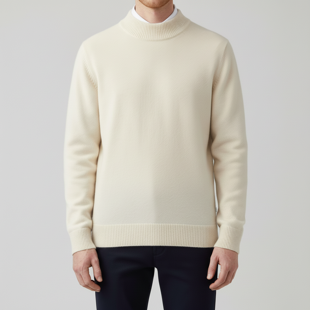 Męski Sweter w Stylu Retro