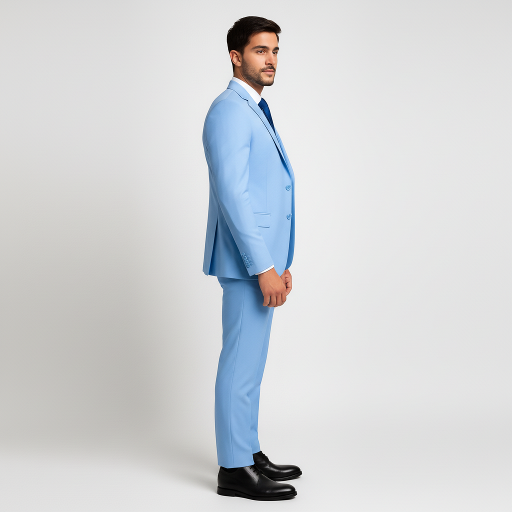 Garnitur Męski Trzyczęściowy z Kamizelką