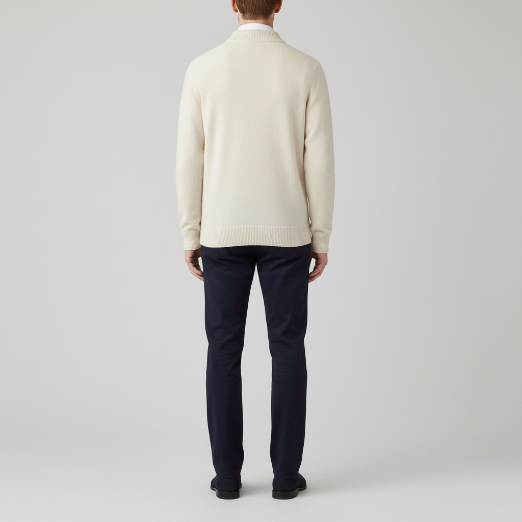 Męski Sweter w Stylu Retro