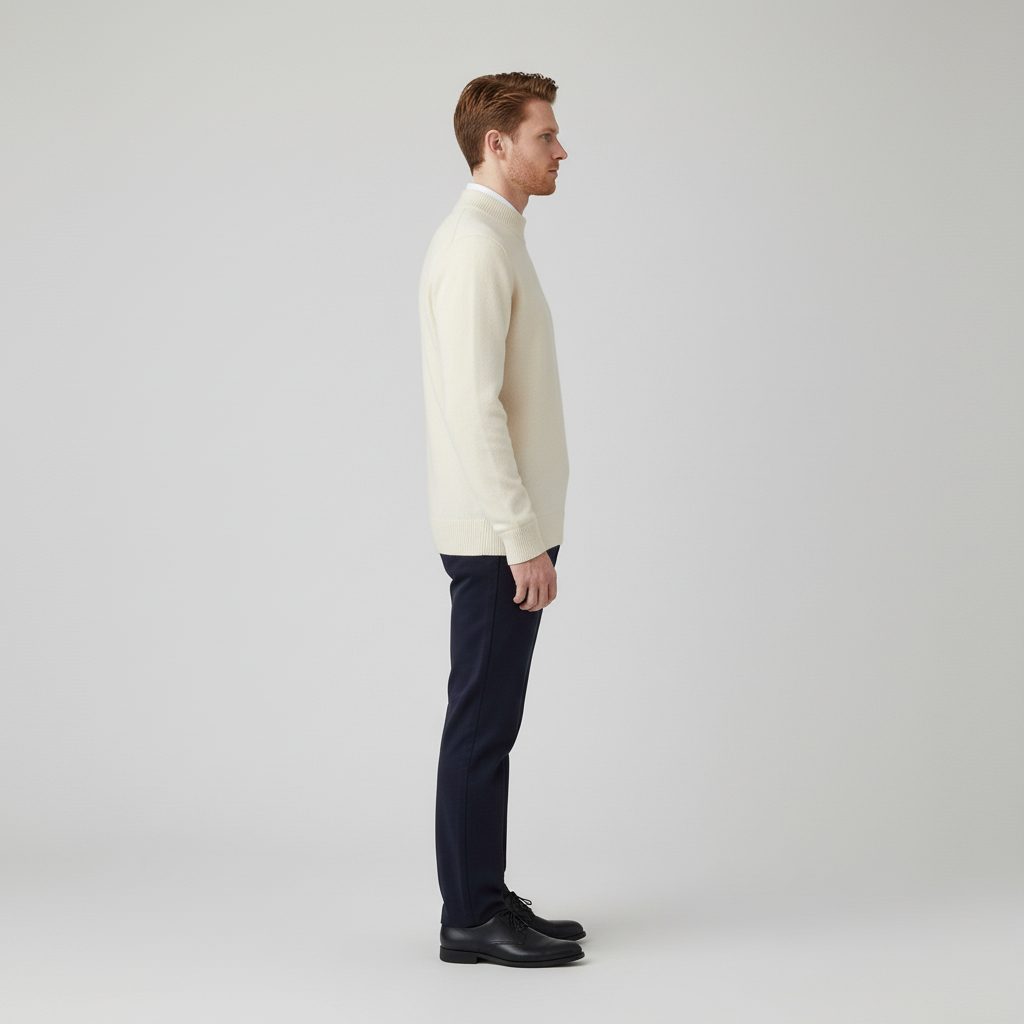 Męski Sweter w Stylu Retro