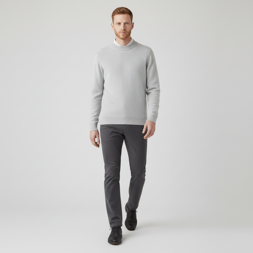 Męski Sweter w Stylu Retro