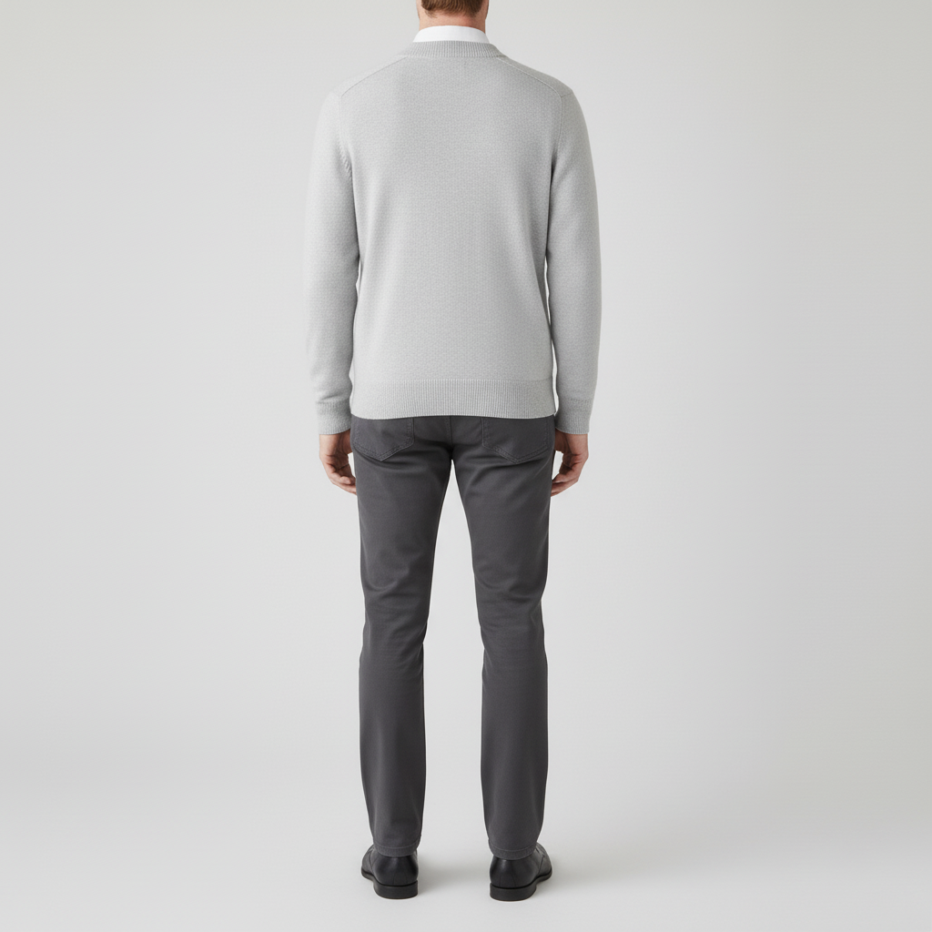 Męski Sweter w Stylu Retro