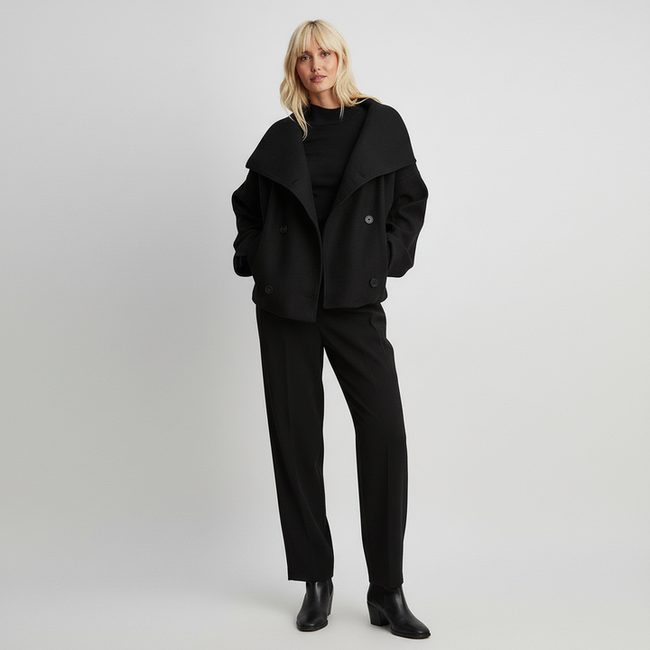 Kurtka Damska Krótka Dwurzędowa