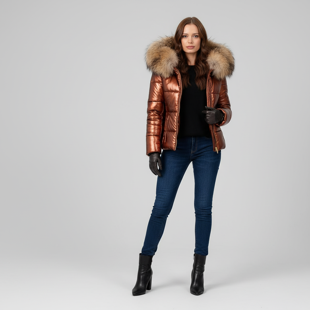 Damska Kurtka Puchowa – Lekka i Ciepła na Zimę