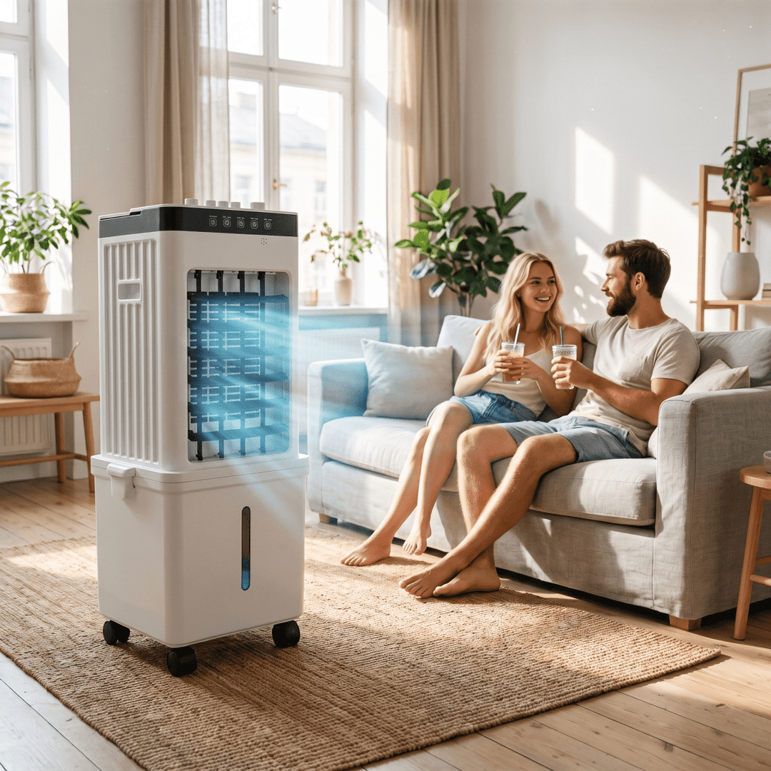 Mobilny Klimator 3 W 1 Z Nawilżaniem I Filtracją Powietrza
