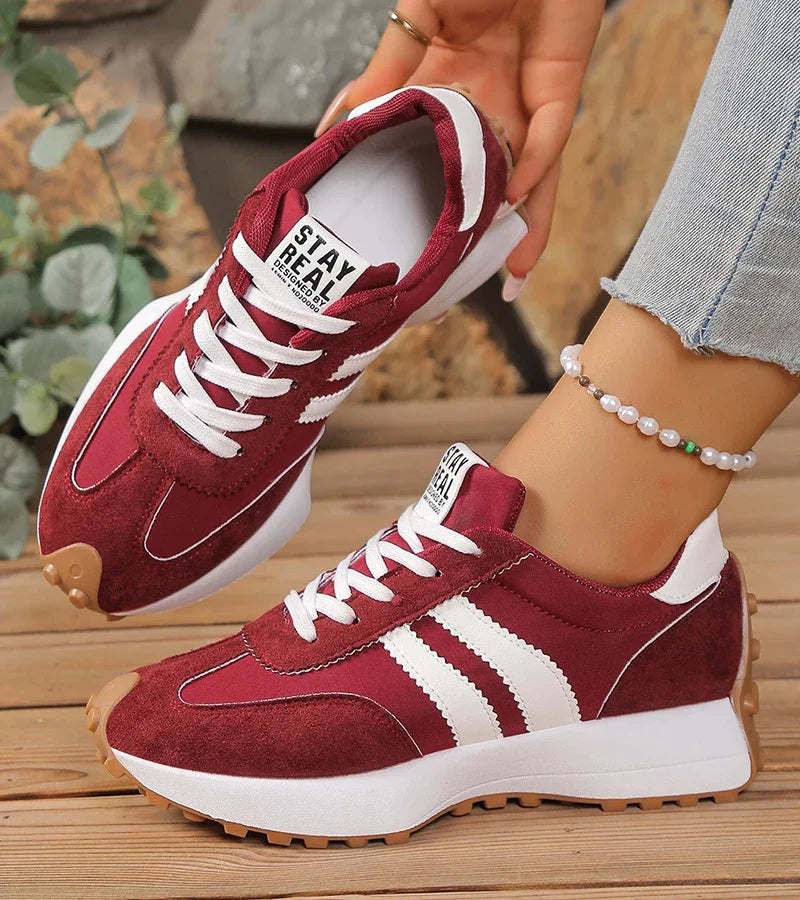 Sneakersy Sportowe Z Amortyzacją I Stabilnym Zapiętkiem