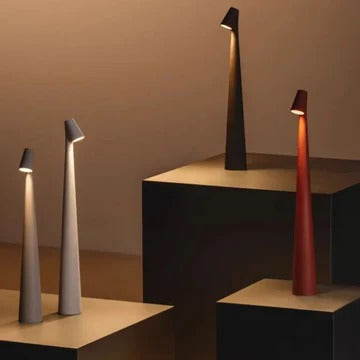 Bezprzewodowa Lampa Stołowa LED Z Regulacją Jasności I Barwy Światła