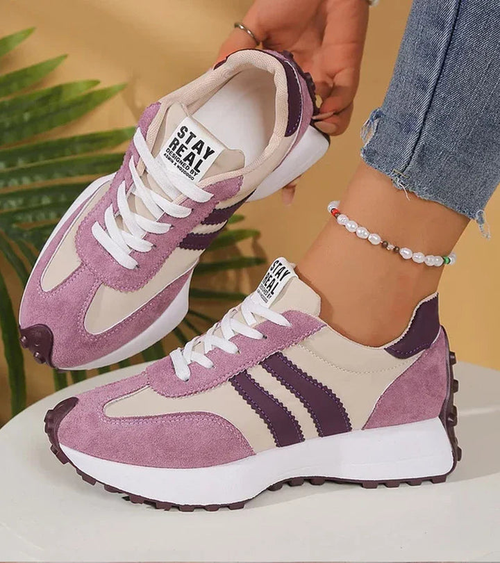 Sneakersy sportowe z amortyzacją i stabilnym zapiętkiem