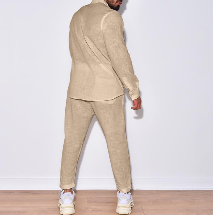 Kael | Lekki Męski Komplet Letni Casual Premium