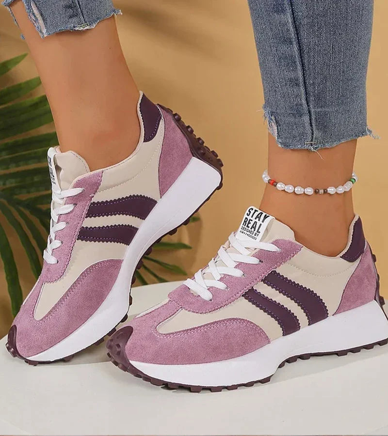 Sneakersy Sportowe Z Amortyzacją I Stabilnym Zapiętkiem