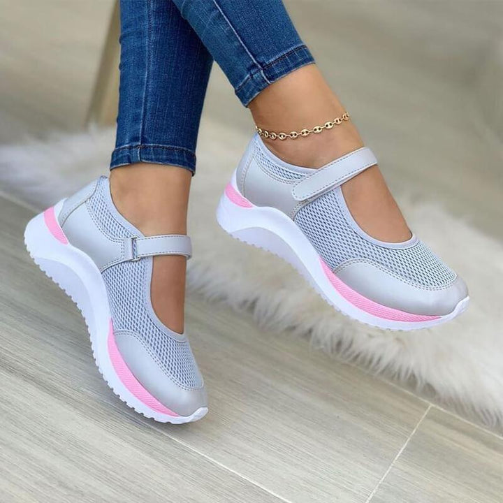 Karina | Sneakersy Damskie Ortopedyczne Na Rzep
