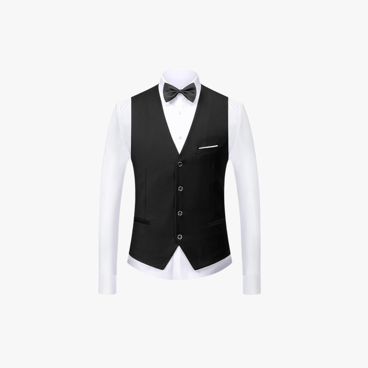 Piotr | Garnitur Męski Slim Fit Trzyczęściowy