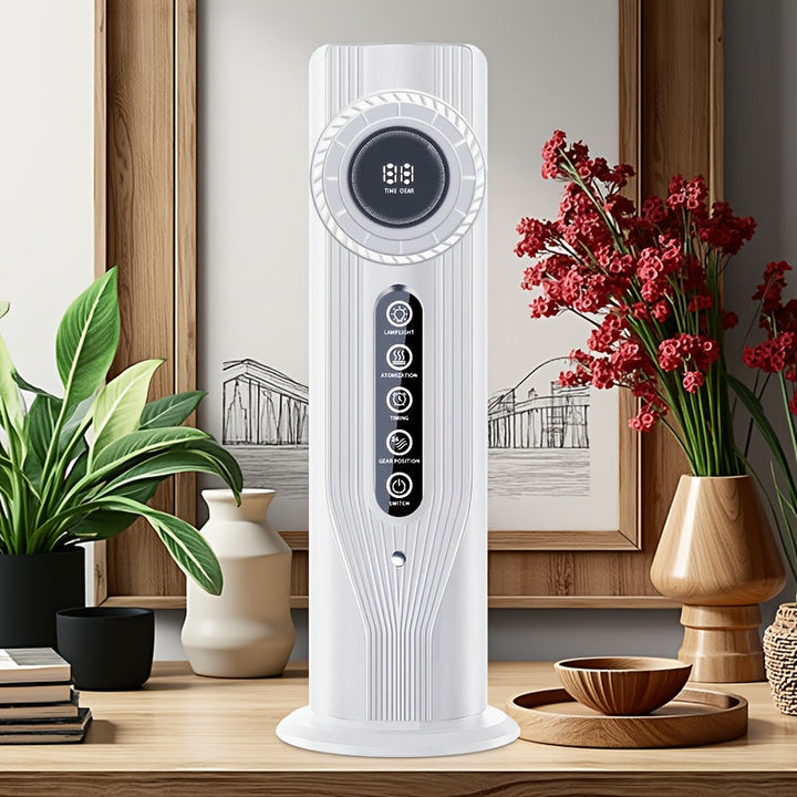 Przenośny Klimator Osobisty USB Z 6 Poziomami Nawiewu I Nawilżaniem