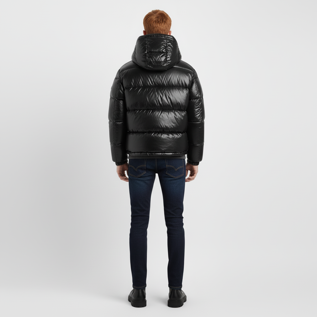 Kurtka Zimowa Męska Pikowana