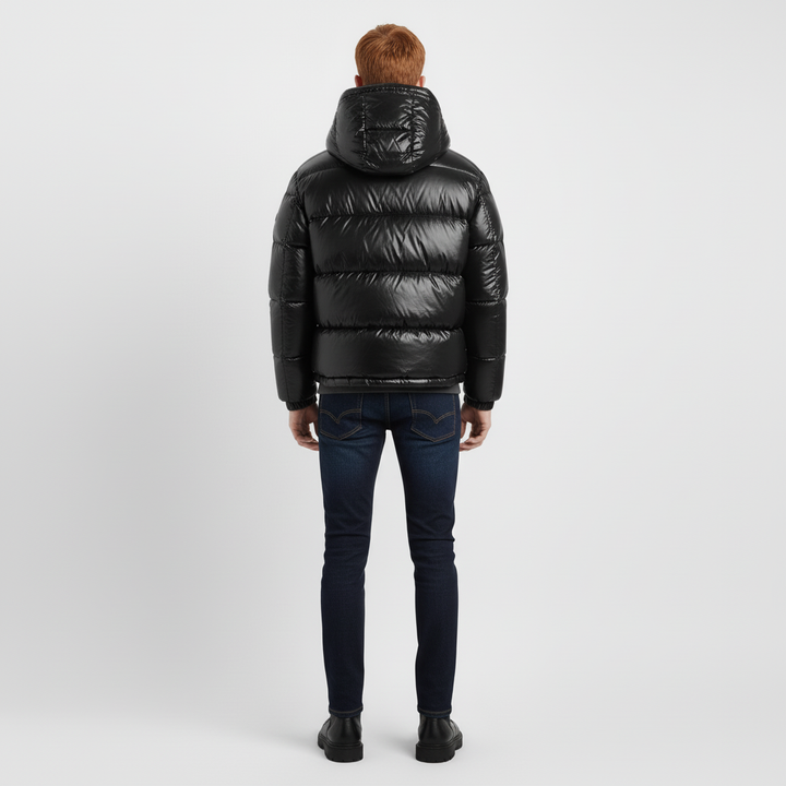 Kurtka Zimowa Męska Pikowana