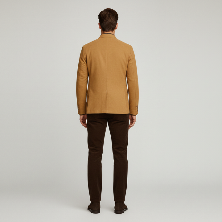 Blazer Męski z Nowoczesnym Krojem