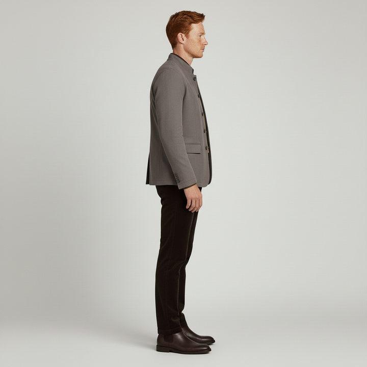 Blazer Męski z Nowoczesnym Krojem