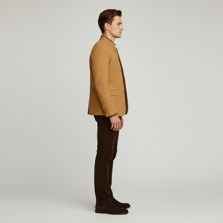 Blazer Męski z Nowoczesnym Krojem