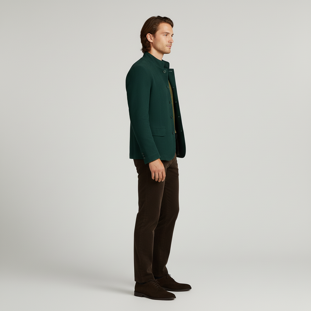 Blazer Męski z Nowoczesnym Krojem