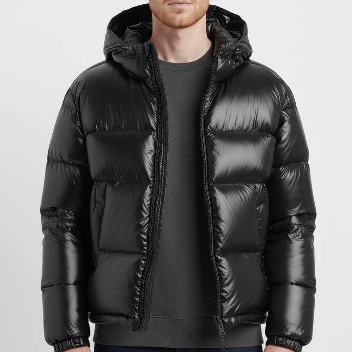 Kurtka Zimowa Męska Pikowana