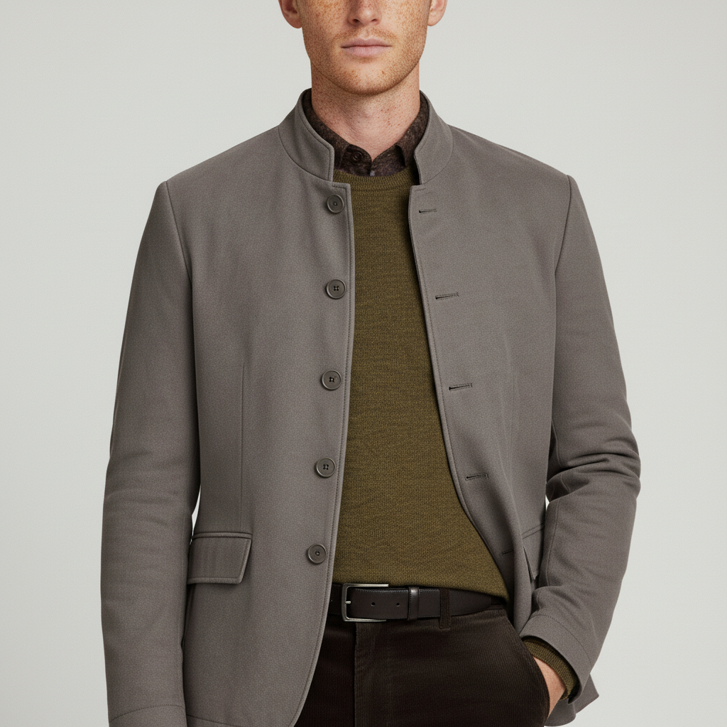 Blazer Męski z Nowoczesnym Krojem