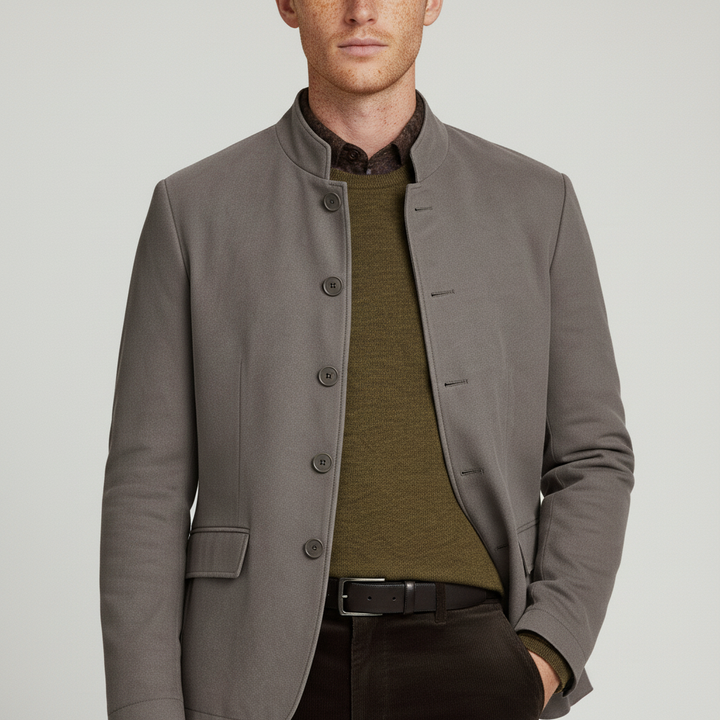 Blazer Męski z Nowoczesnym Krojem