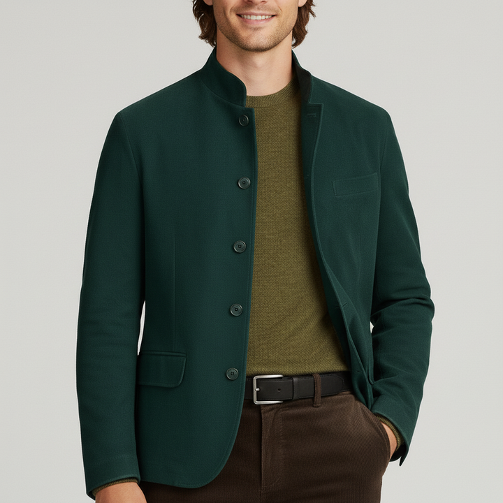 Blazer Męski z Nowoczesnym Krojem