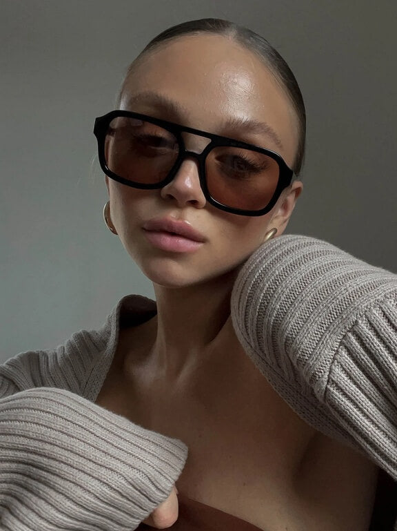 Okulary Przeciwsłoneczne Aviator Retro