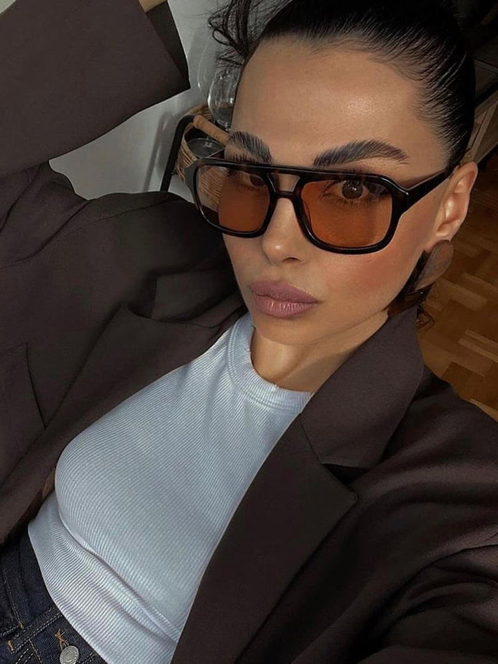 Okulary Przeciwsłoneczne Aviator Retro