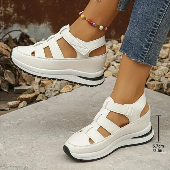 Sneakersy Damskie Sandały Zabudowane