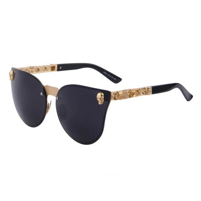 Okulary Przeciwsłoneczne Unisex Czaszki