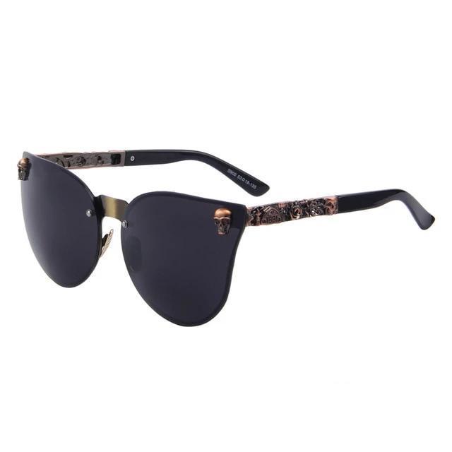 Okulary Przeciwsłoneczne Unisex Czaszki