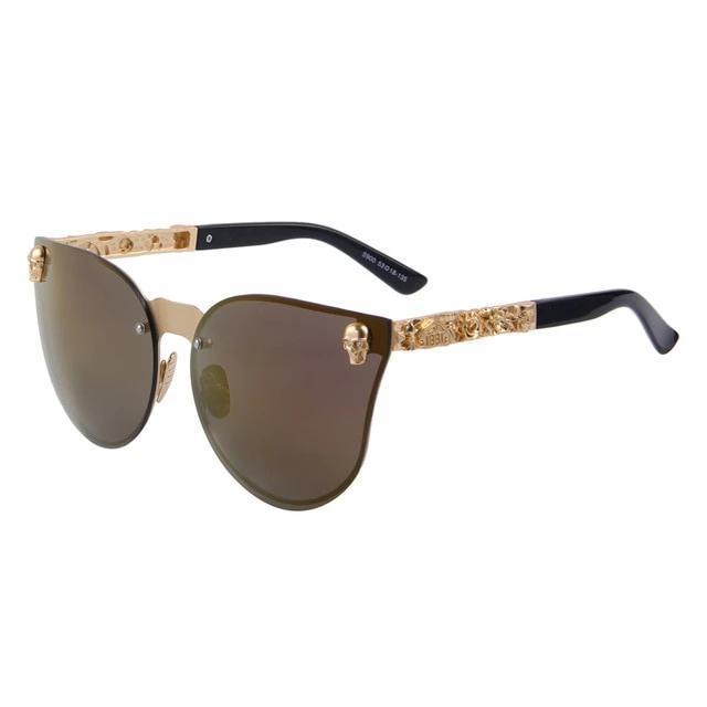 Okulary Przeciwsłoneczne Unisex Czaszki