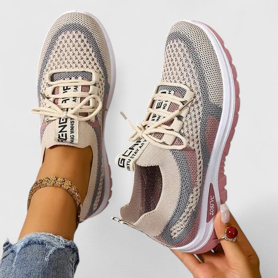 Aveline | Oddychające Sneakersy Spacerowe Ze Wsparciem Łuku Stopy