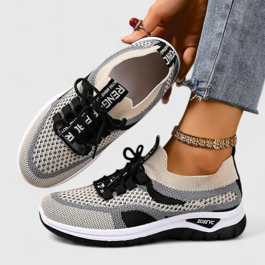 Aveline | Oddychające Sneakersy Spacerowe Ze Wsparciem Łuku Stopy