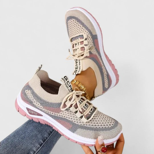 Aveline | Oddychające Sneakersy Spacerowe Ze Wsparciem Łuku Stopy