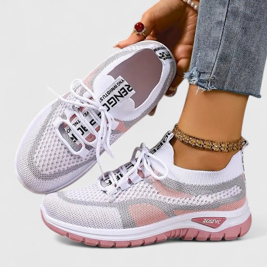 Aveline | Oddychające Sneakersy Spacerowe Ze Wsparciem Łuku Stopy
