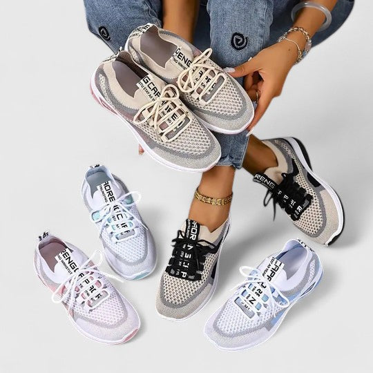 Aveline | Oddychające Sneakersy Spacerowe Ze Wsparciem Łuku Stopy